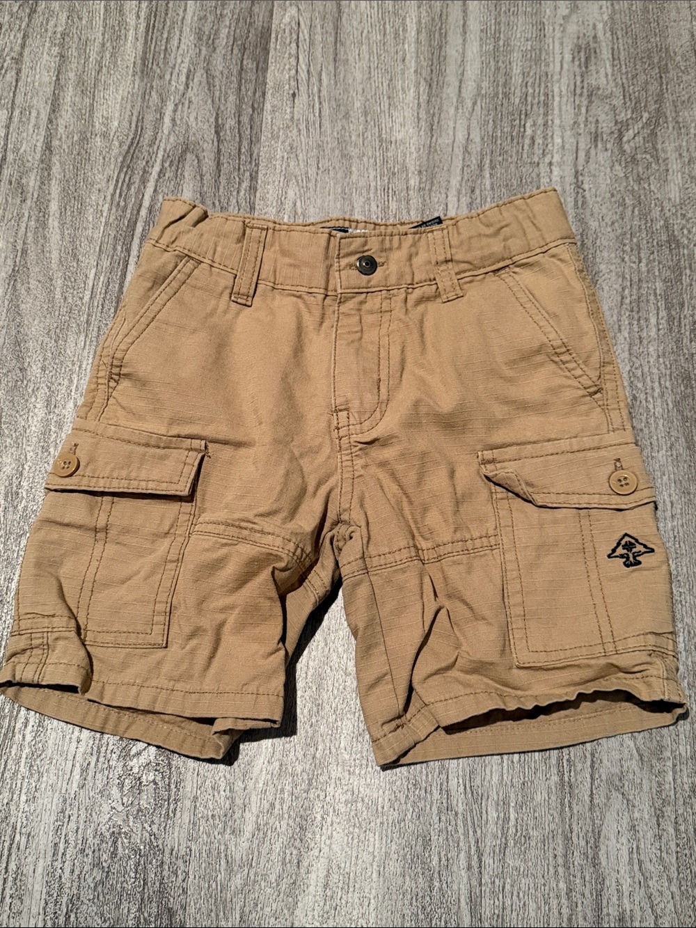 LRG Tan Cargo Shorts for Kids
